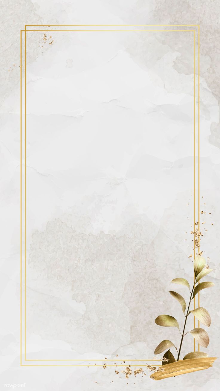 Premium Vector Of Gold Frame With Eucalyptus Leaf Pattern