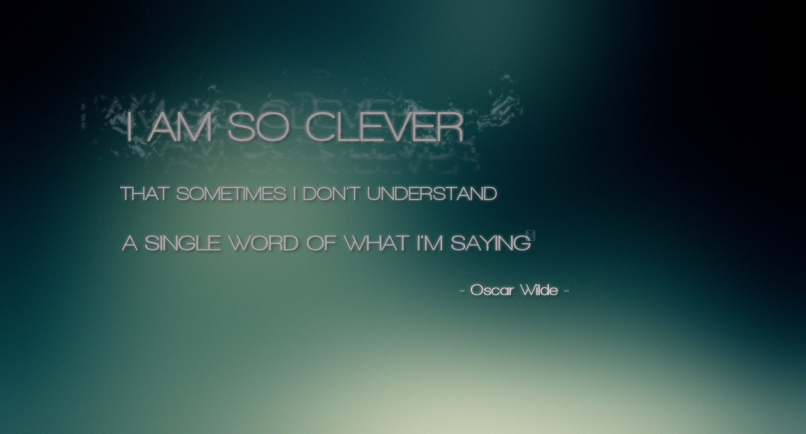 Quotes Funny Oscar Wilde Clever Wallpaper