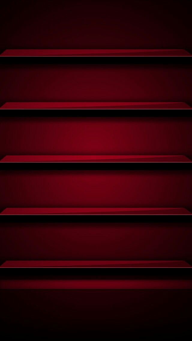 Red Shelf Phone Wallpaper Image Cellphone