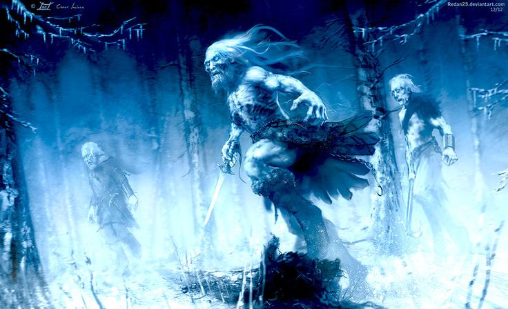 Game Of The Thrones White Walkers By Redan23