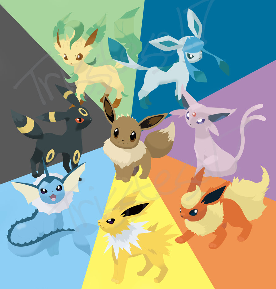 Go Back Pix For Eevee Evolutions Wallpaper