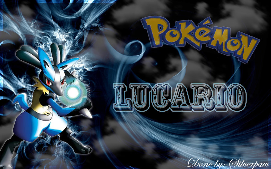 Lucario Wallpaper by Silverpaw99 on