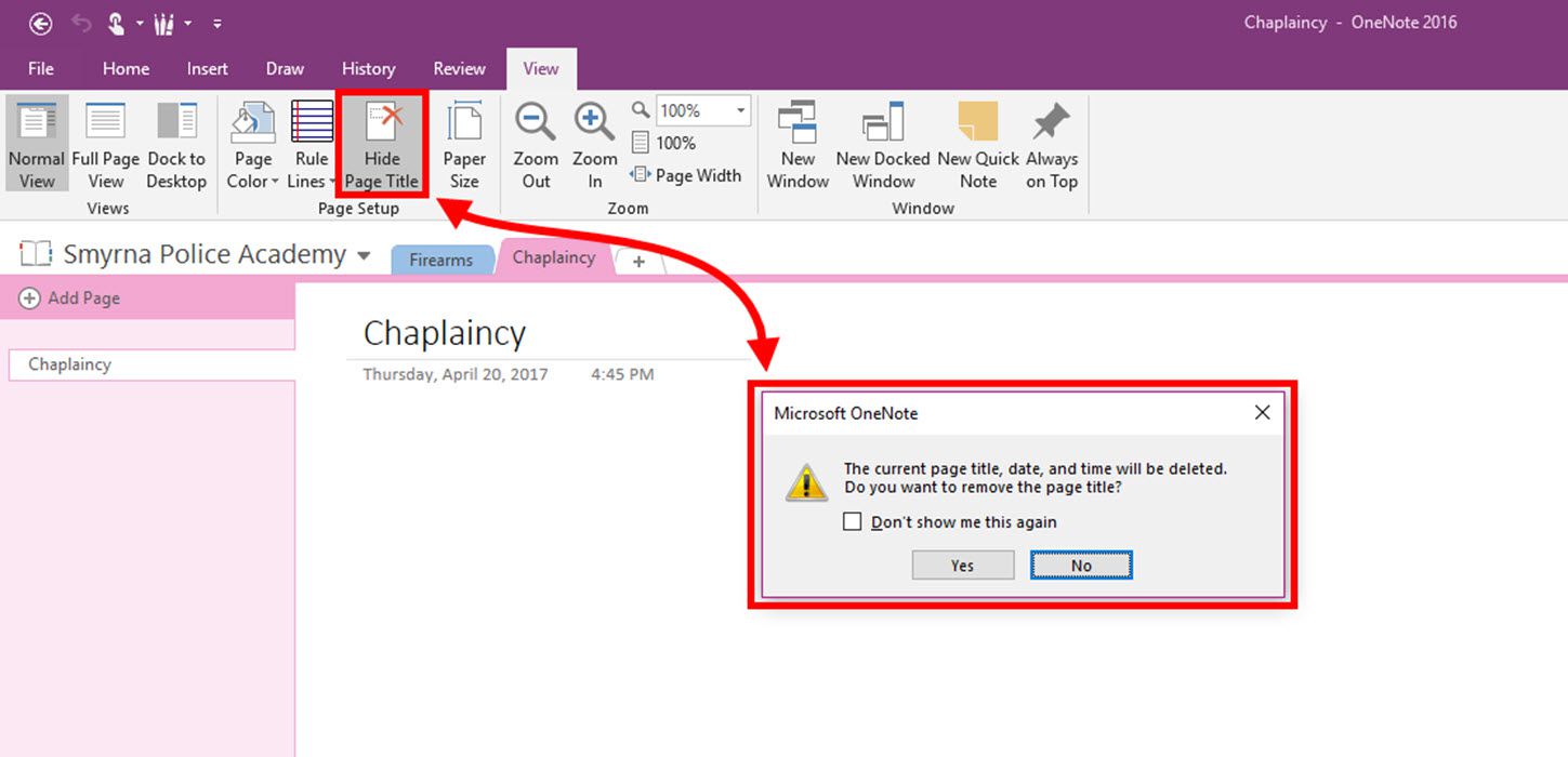 Settings To Control Your Microsoft Onenote Experience