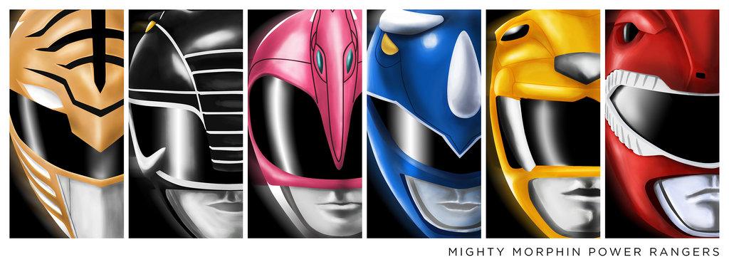 Mighty Morphin Power Rangers By Weaponxix