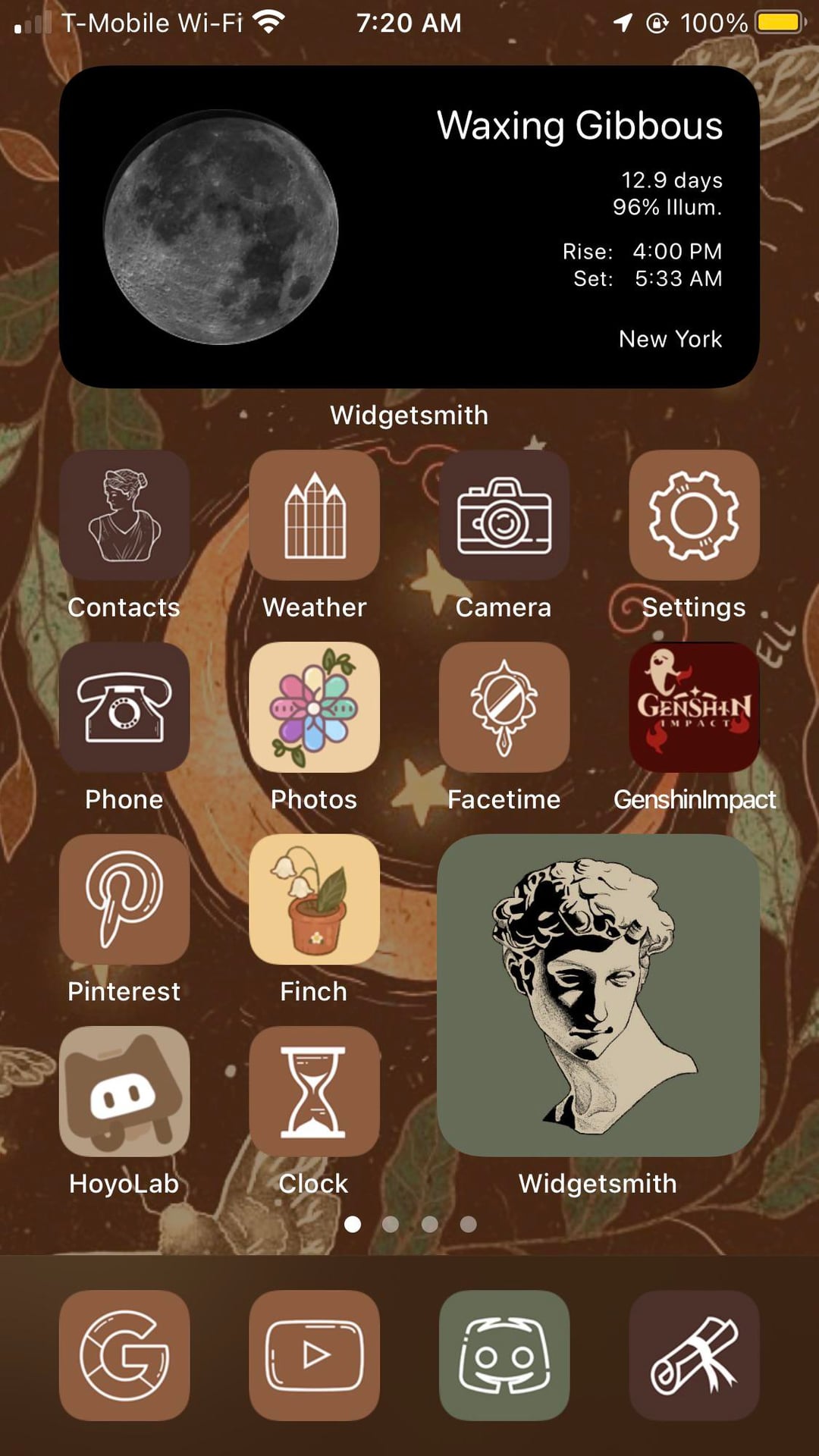 My Fall Cottagecore Phone Screen Wallpaper