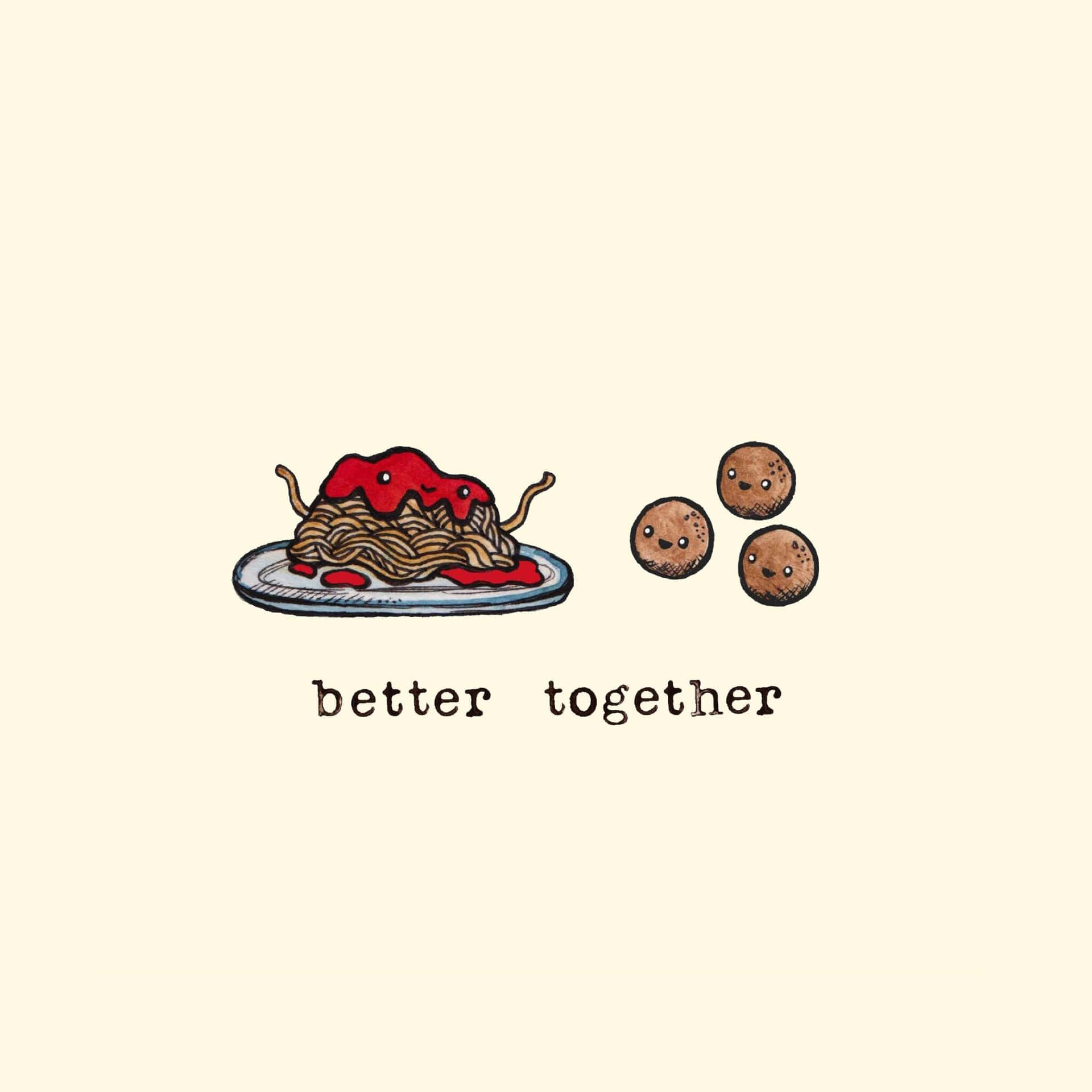 Cute Food iPhone Wallpaper