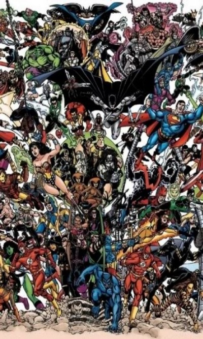 Superhero Collage