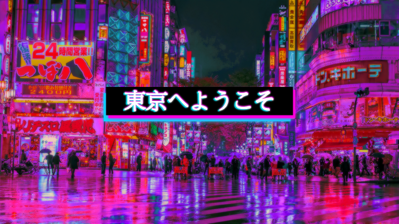 Hope You Like This Neon Tokyo I Made Took The Original Street