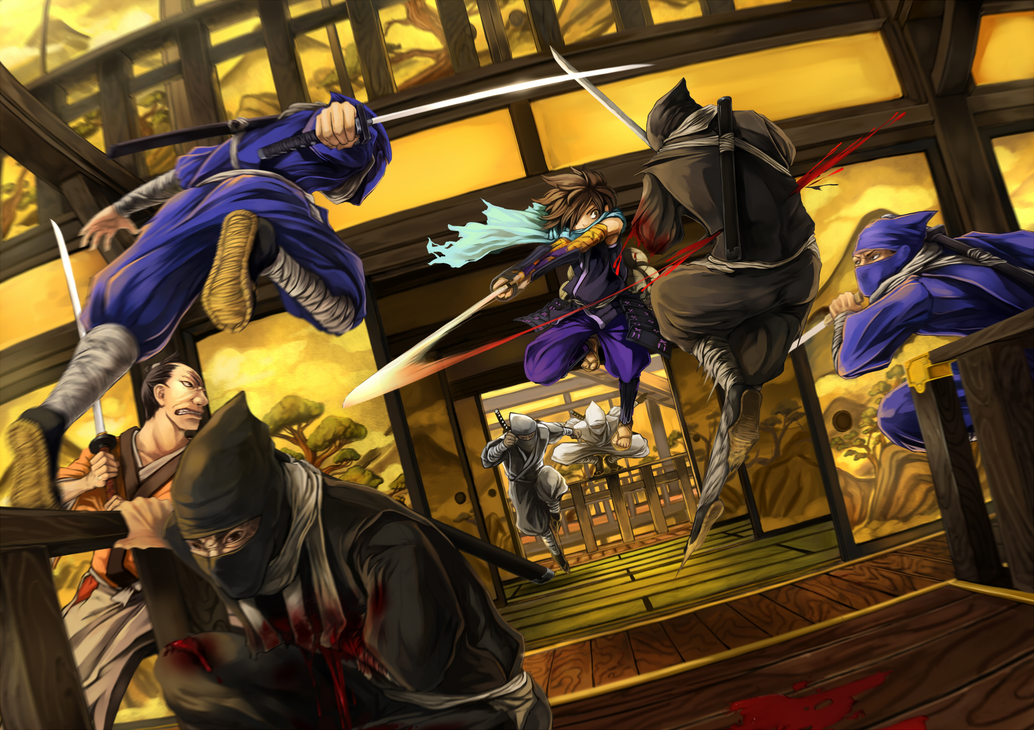 Oboro Muramasa Kisuke Visualcat Katana Sword Battles War
