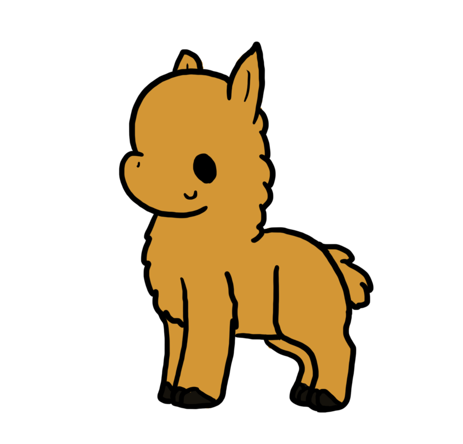 Pin Cartoon Llama