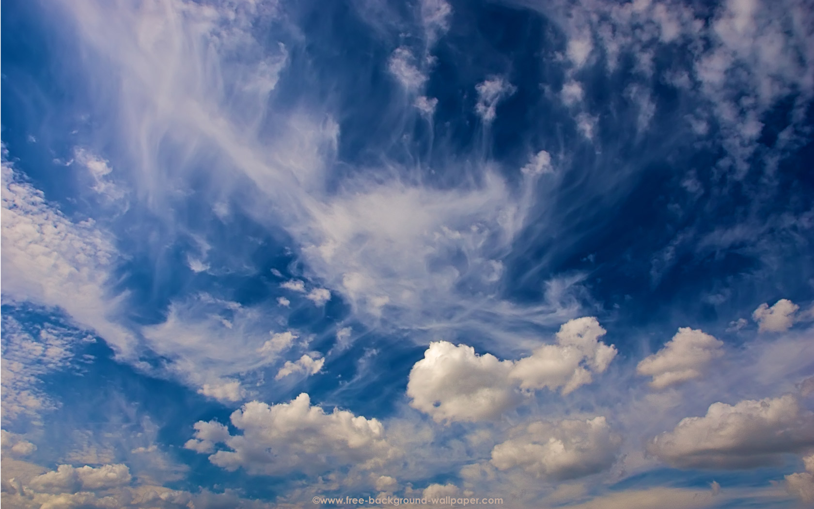 Cirrus Sky Background Sky Background Wallpaper   1680x1050 pixels