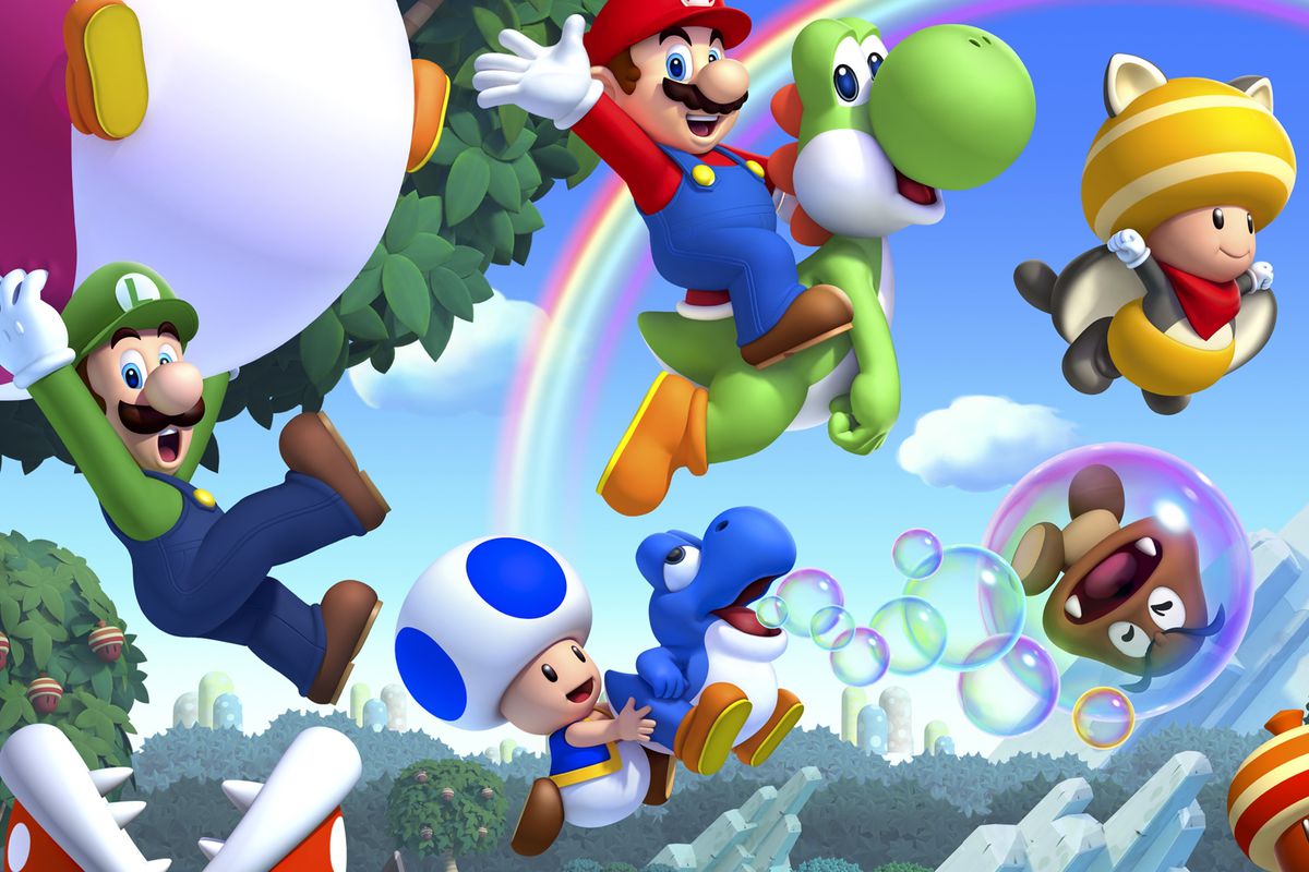 New Super Mario Bros U Deluxe Has Playable Blue Toad But One