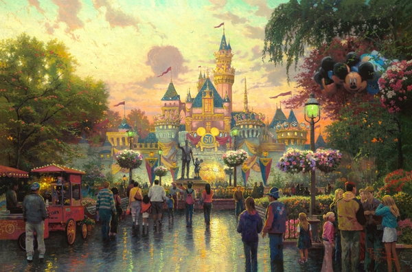 Disneyland Wallpaper Castles Desktop