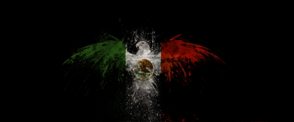 Flag Mexico Done Wallpaper Desktop