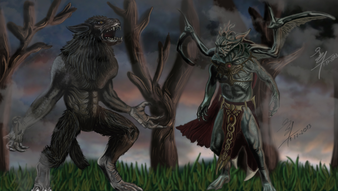 Bitefight - Werewolves Wallpaper: Werewolf vs. Vampire  Werewolf vs  vampire, Vampires and werewolves, Van helsing werewolf