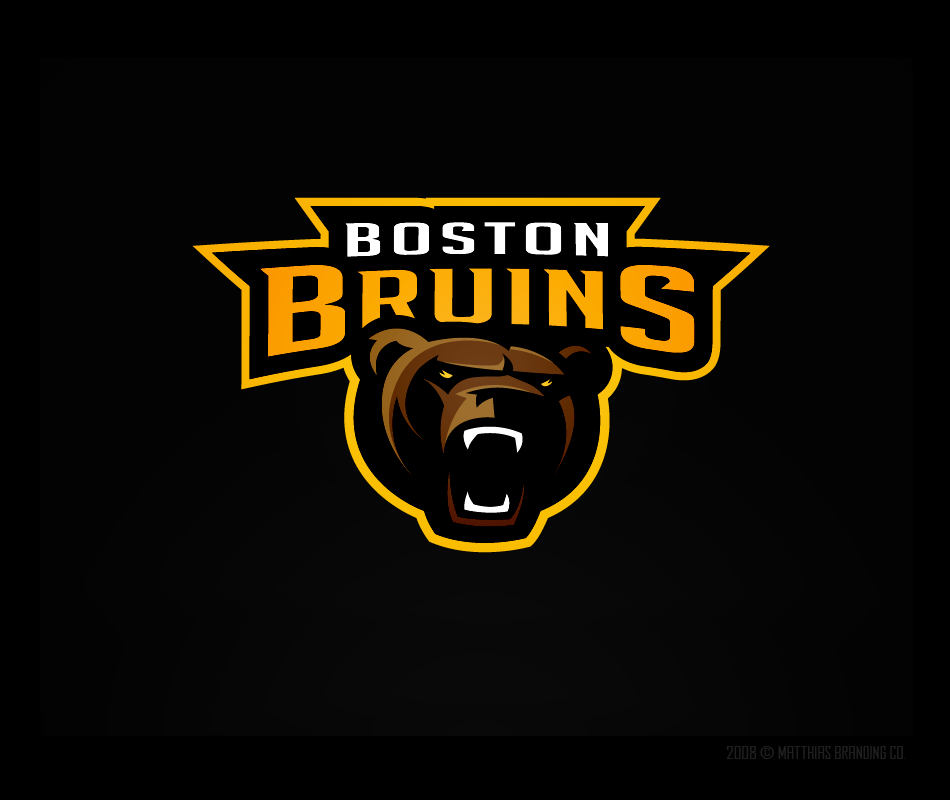 Boston Bruins Concept Logo By Matthiason