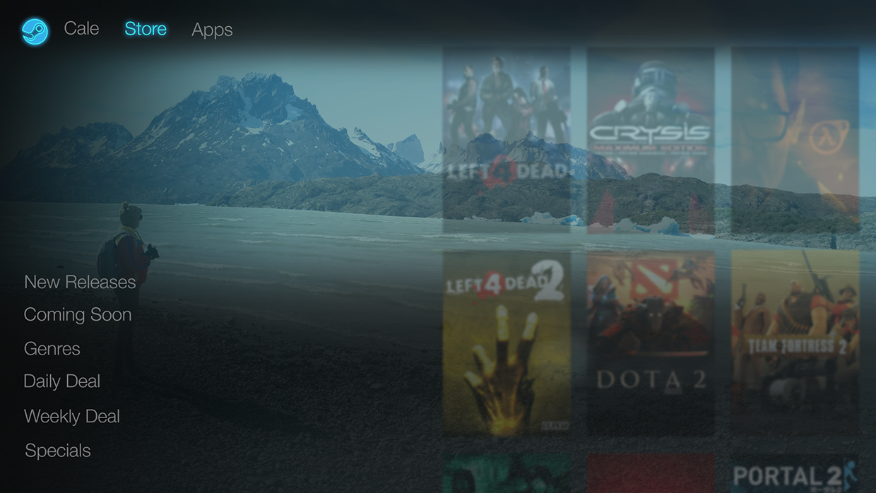 An Alternative Ui For Steam S Big Picture Mode Boiling