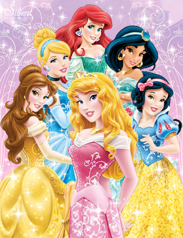 Disney Princesses New Design By Silentmermaid21
