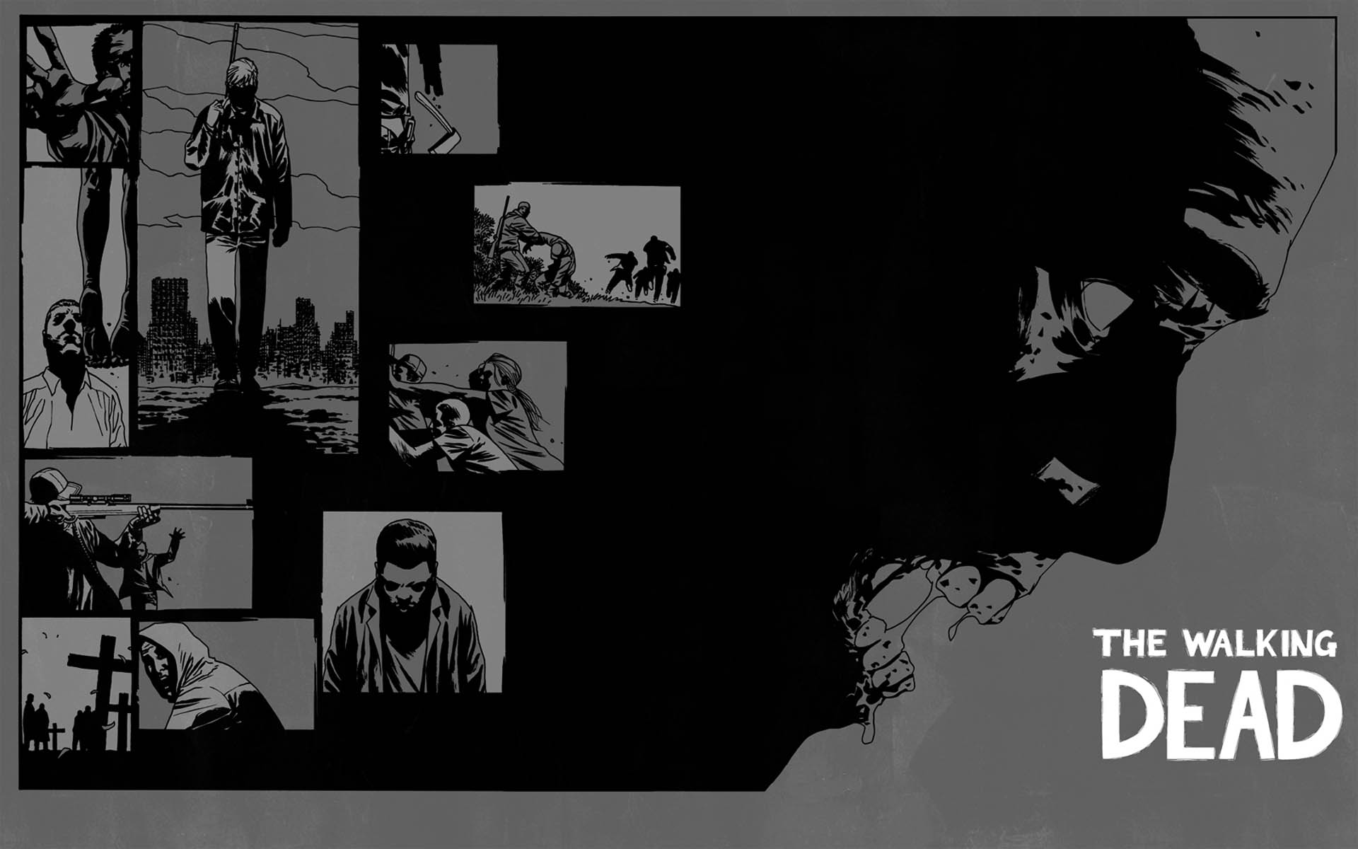 Walking Dead Comic Wallpaper Image