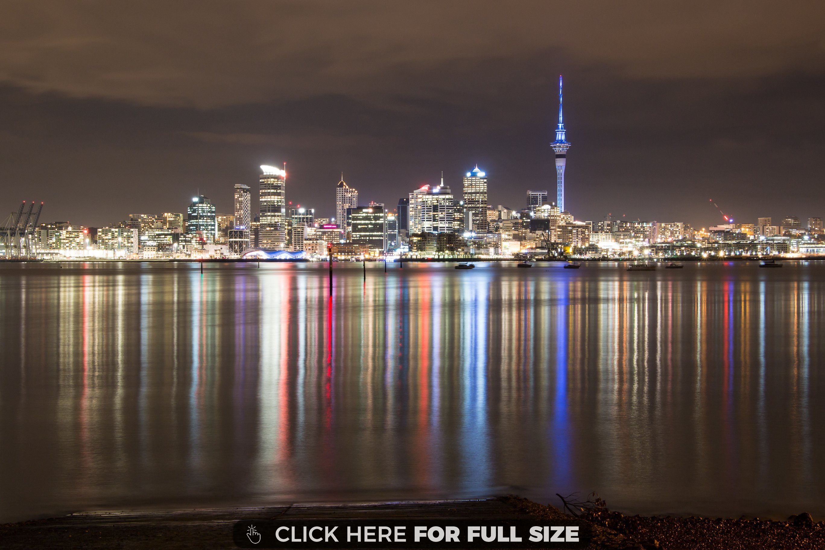Photo I Took Of Auckland City HD Wallpaper