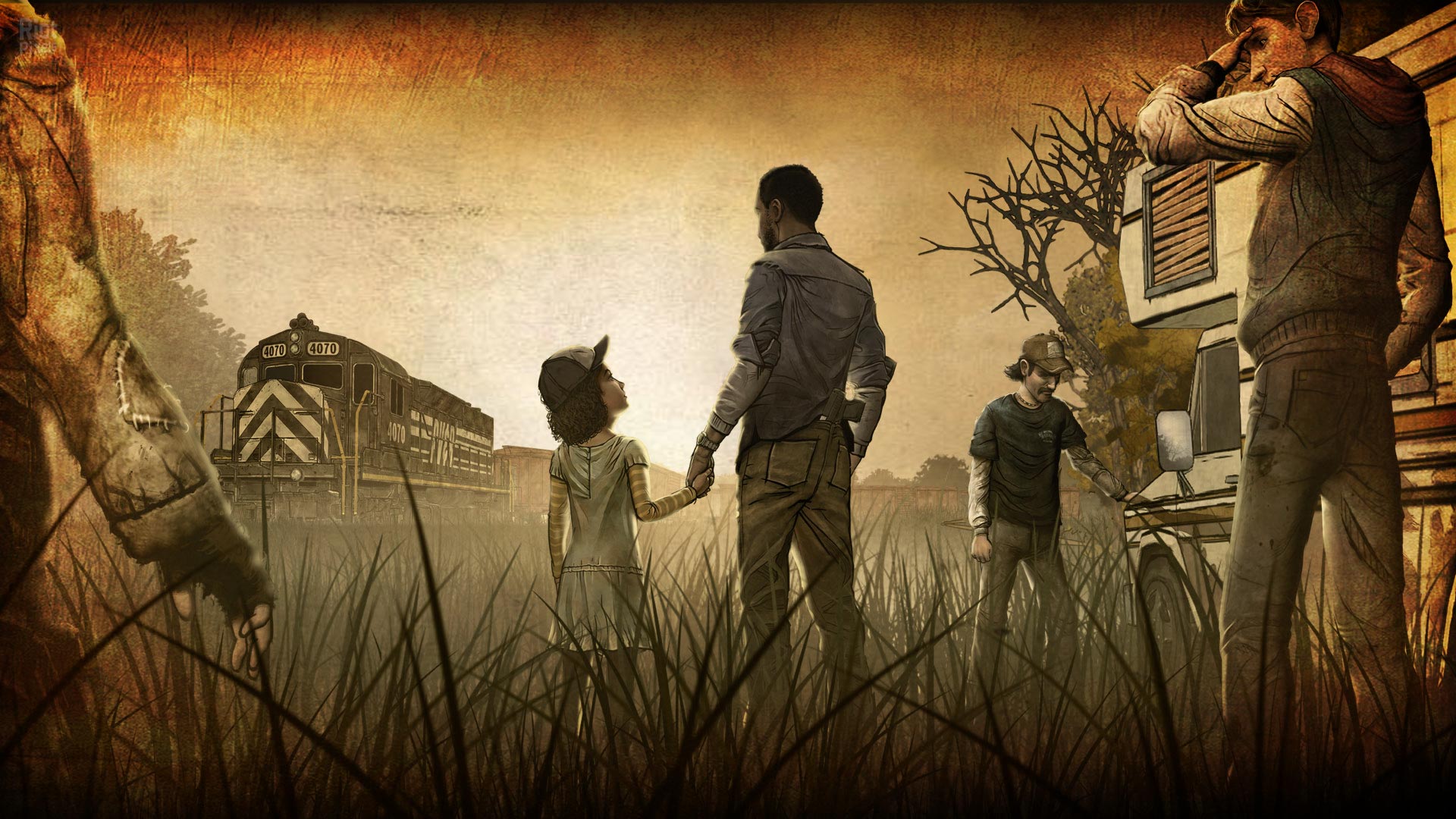 Walking Dead Game Wallpaper Happy With