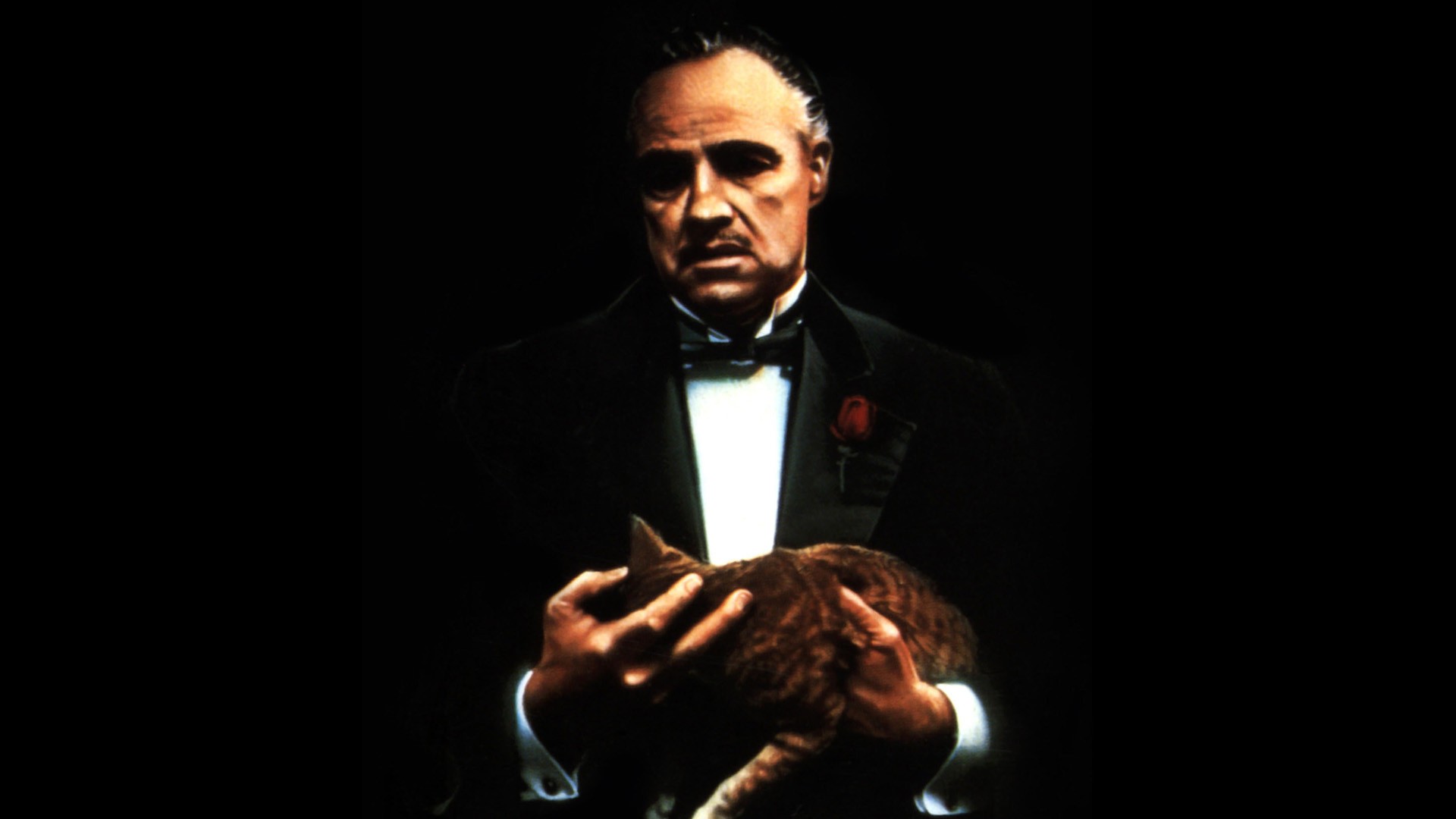 The Godfather Wallpaper Vito Corleone