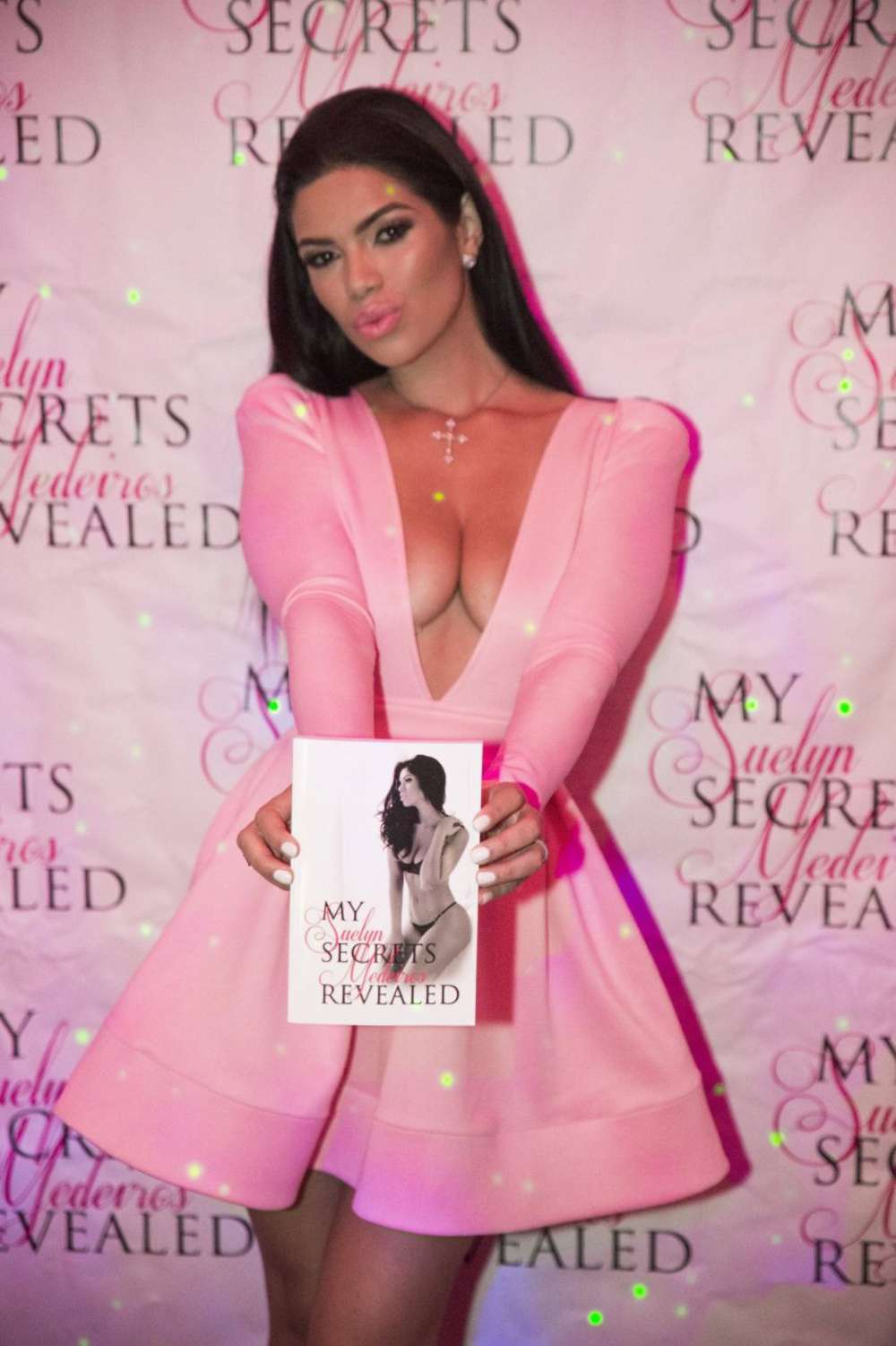 Suelyn Medeiros Promoting Her Book My Secrets Revealed In