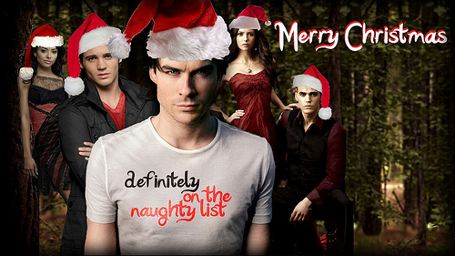 Vampire Diaries Merry Christmas Wallpaper Photo Sharing