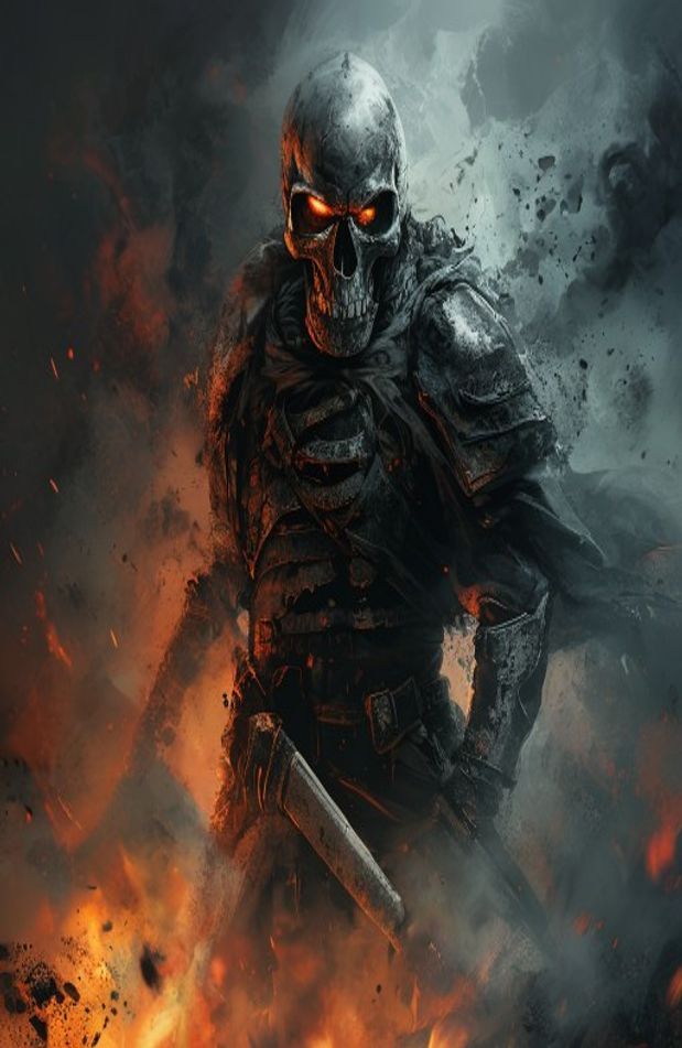 Skull Soldier Wallpaper HD