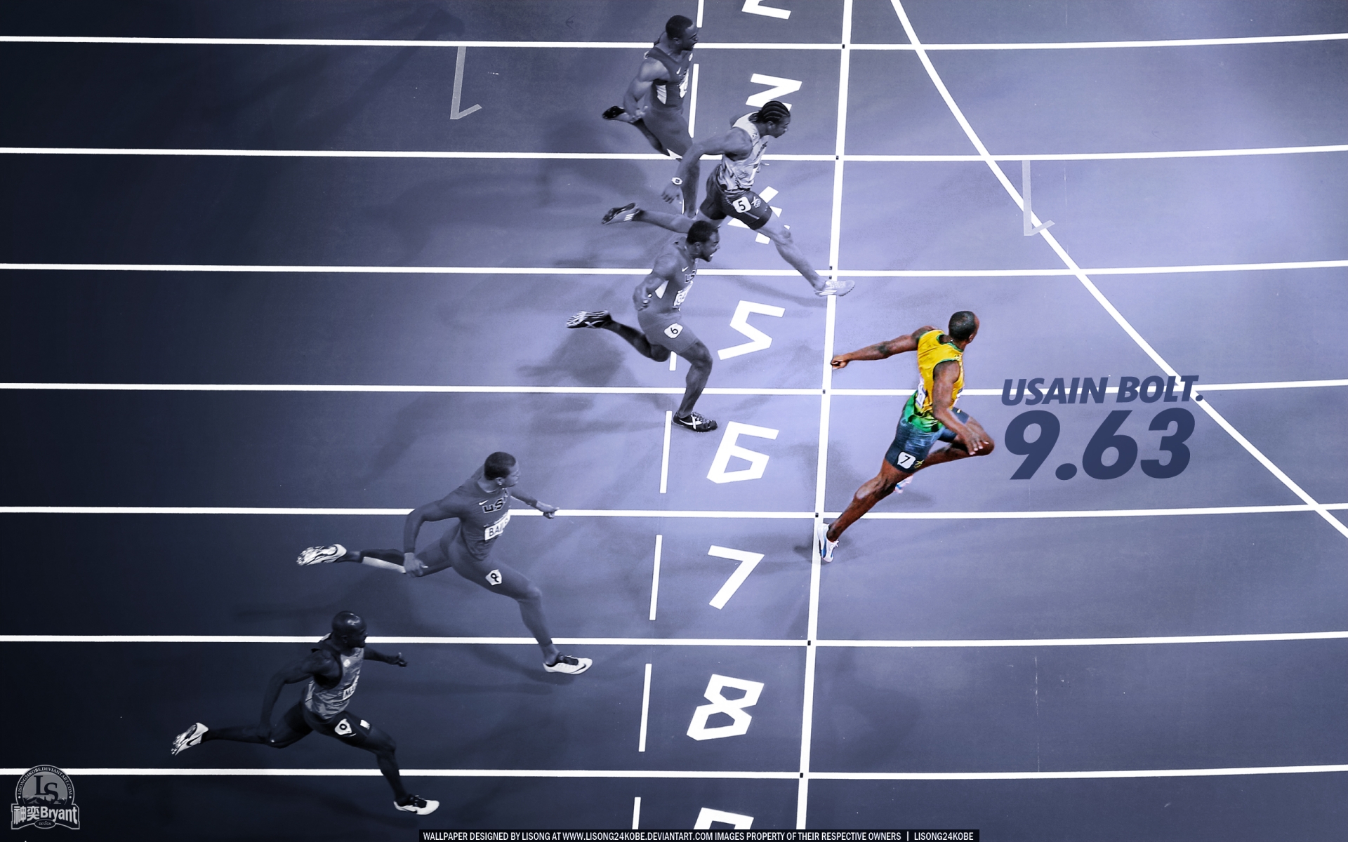 Usain Bolt Puter Wallpaper Desktop Background Id