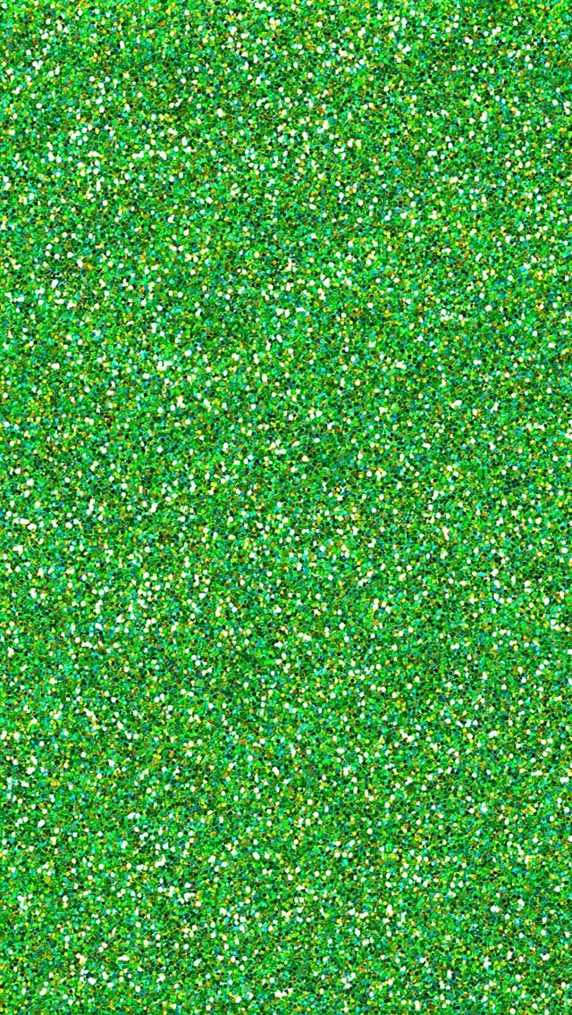 Sparkly Green Glitter iPhone Wallpaper Papers Plain