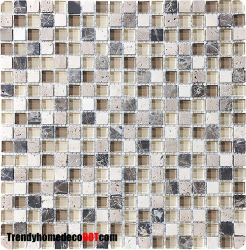 Sf Brown Stone Glass Mosaic Tile Kitchen Backsplash Jpg