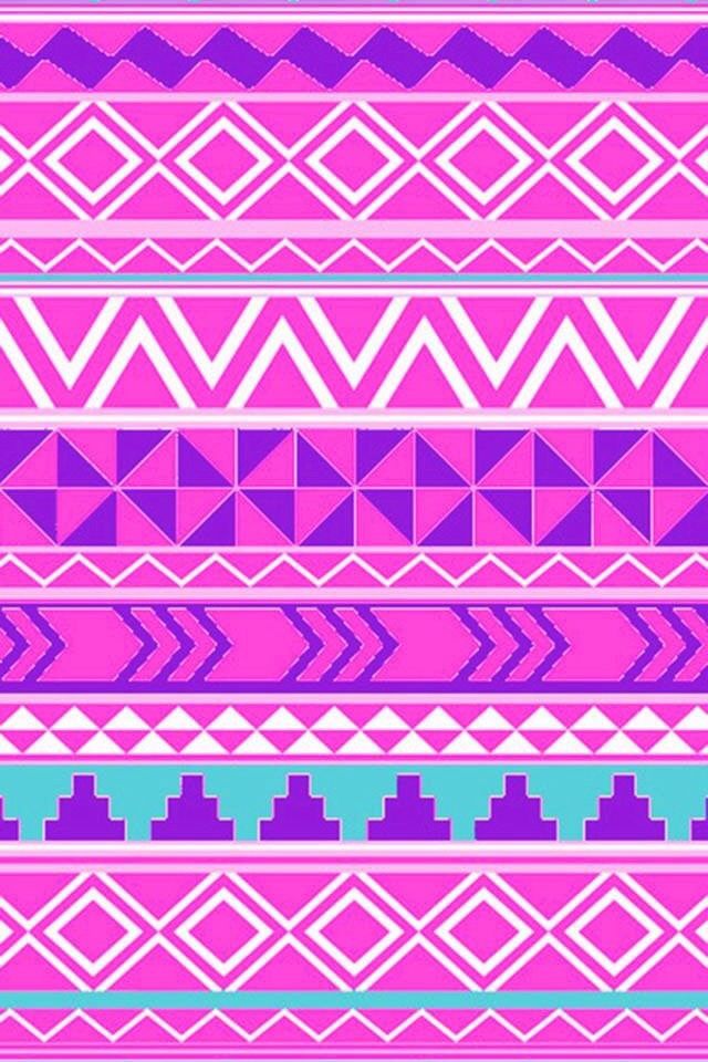 Wallpaper Aztec Tribal Tjn Pink iPhone Background