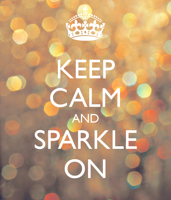 Keep Calm And Sparkle On Carry Image Generator