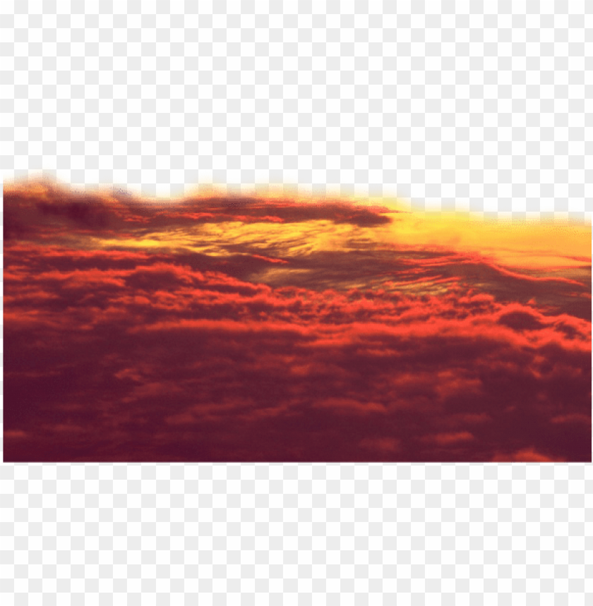 Sky Afterglow Cloud Iridescence Sunset Clouds Ftestick Png