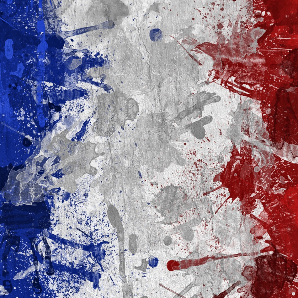 French Flag iPad Wallpaper