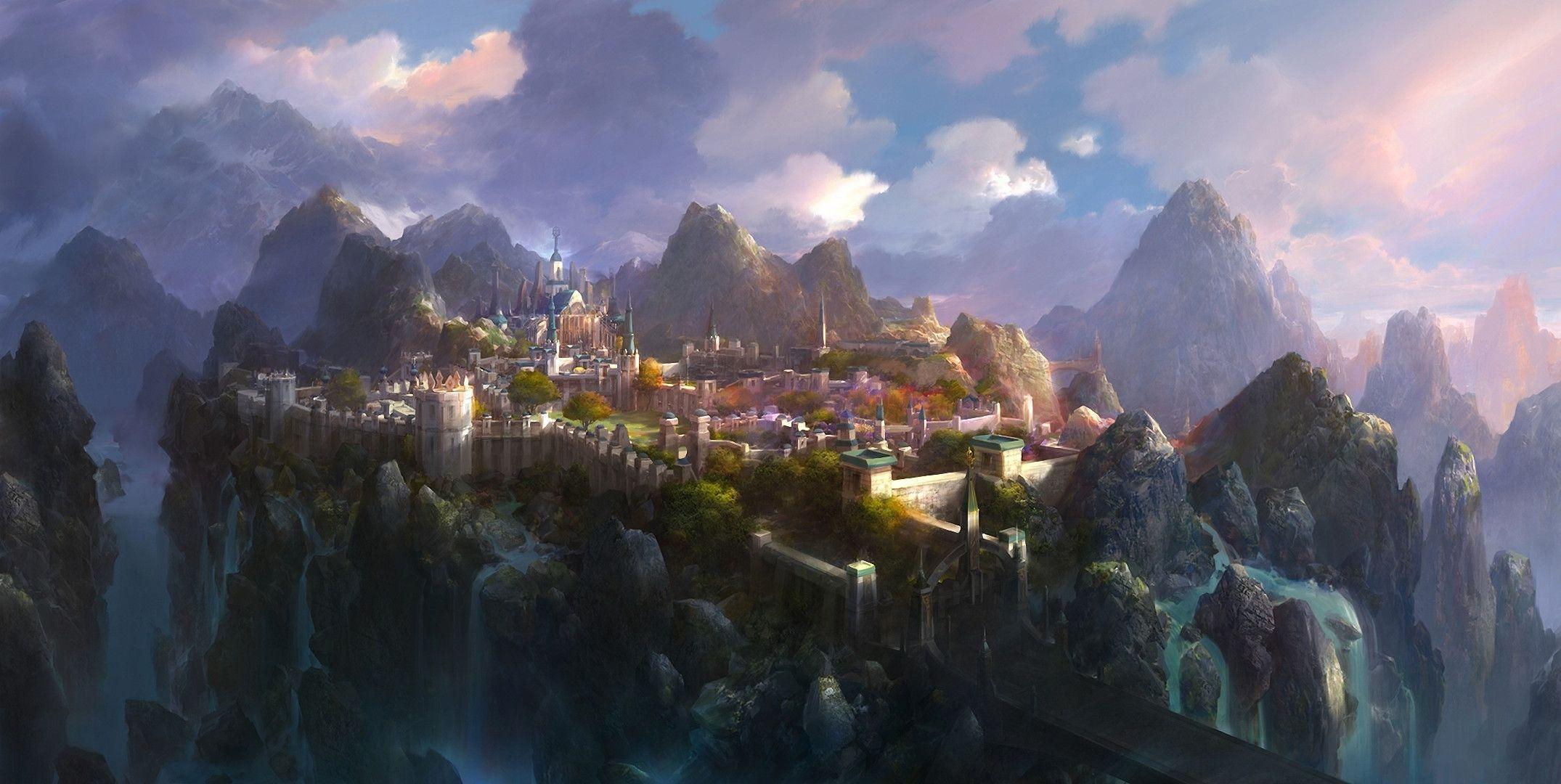 Fantasy City Wallpaper