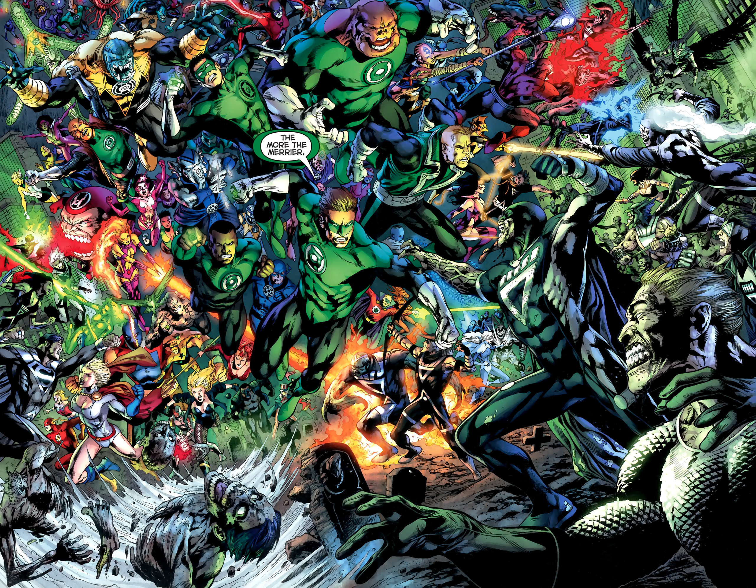 Green Lantern Dc Ics Superhero E Wallpaper