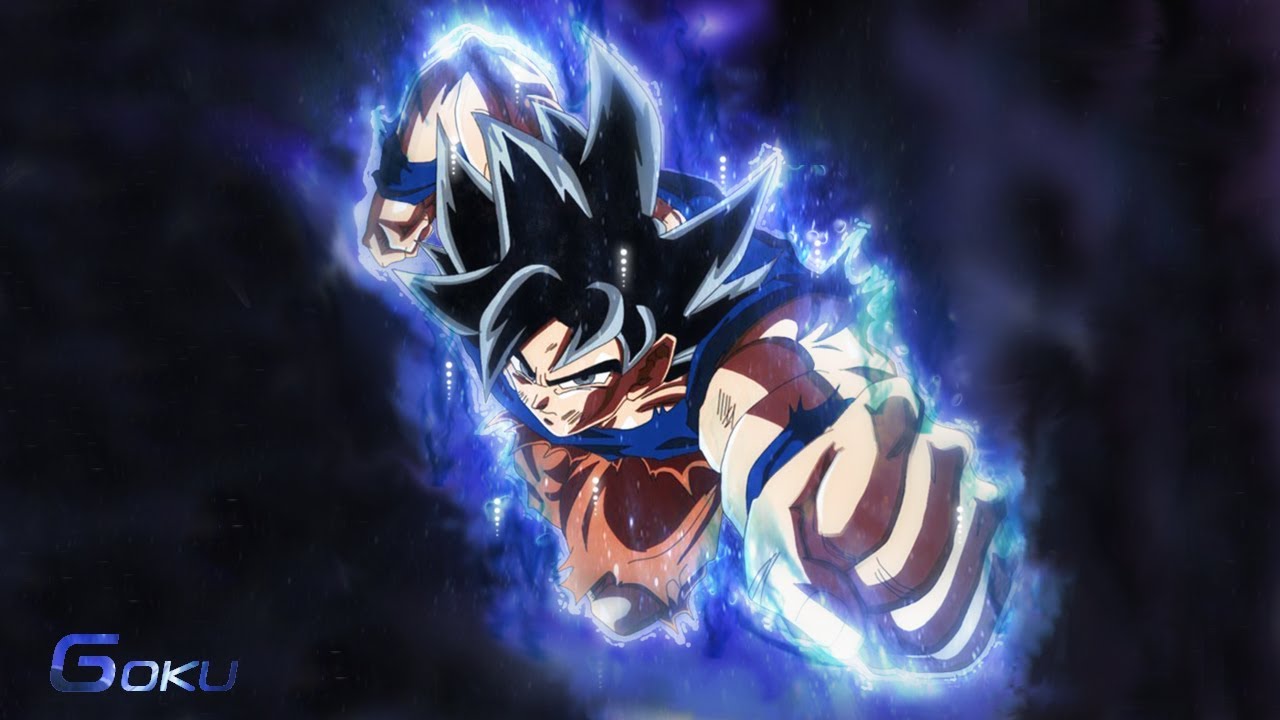 Making Goku Ultra Instinct Aura Wallpaper Speed Art 1280x720