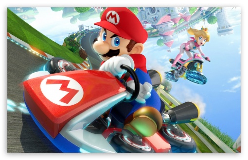 Mario Kart HD Desktop Wallpaper Widescreen High Definition