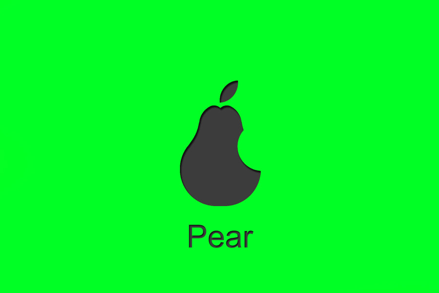 Apple Wallpaper Pear By Photoshopcreativ