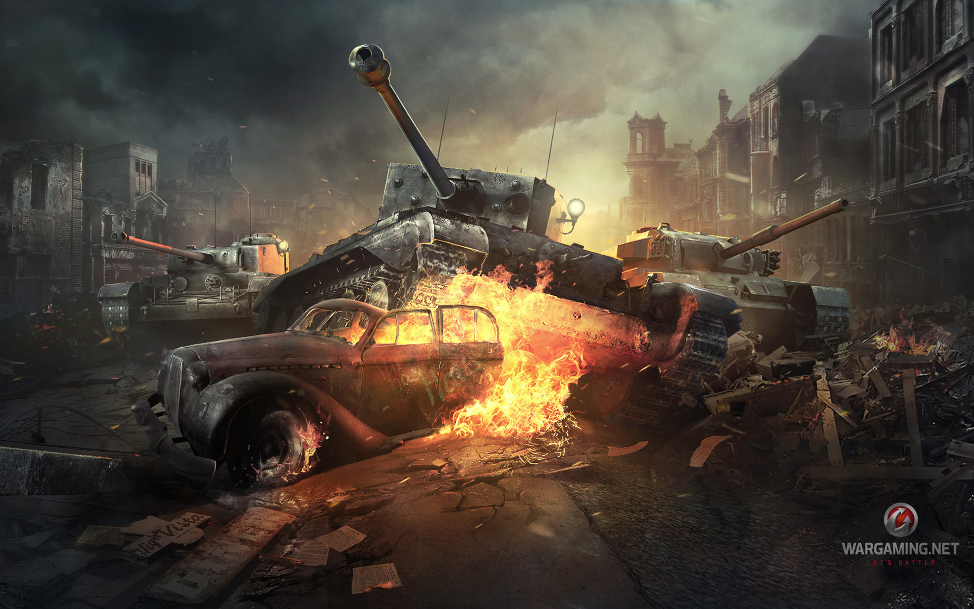 World Of Tanks Online Game Wallpaper HD