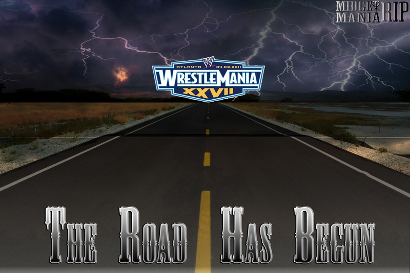 Wrestlemania Xxvii With The Logo In It Wallpaper