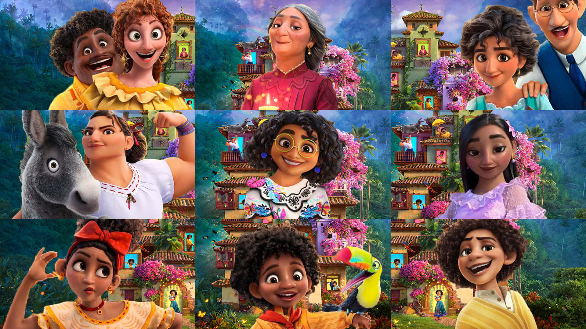 Encanto Background Wallpaper