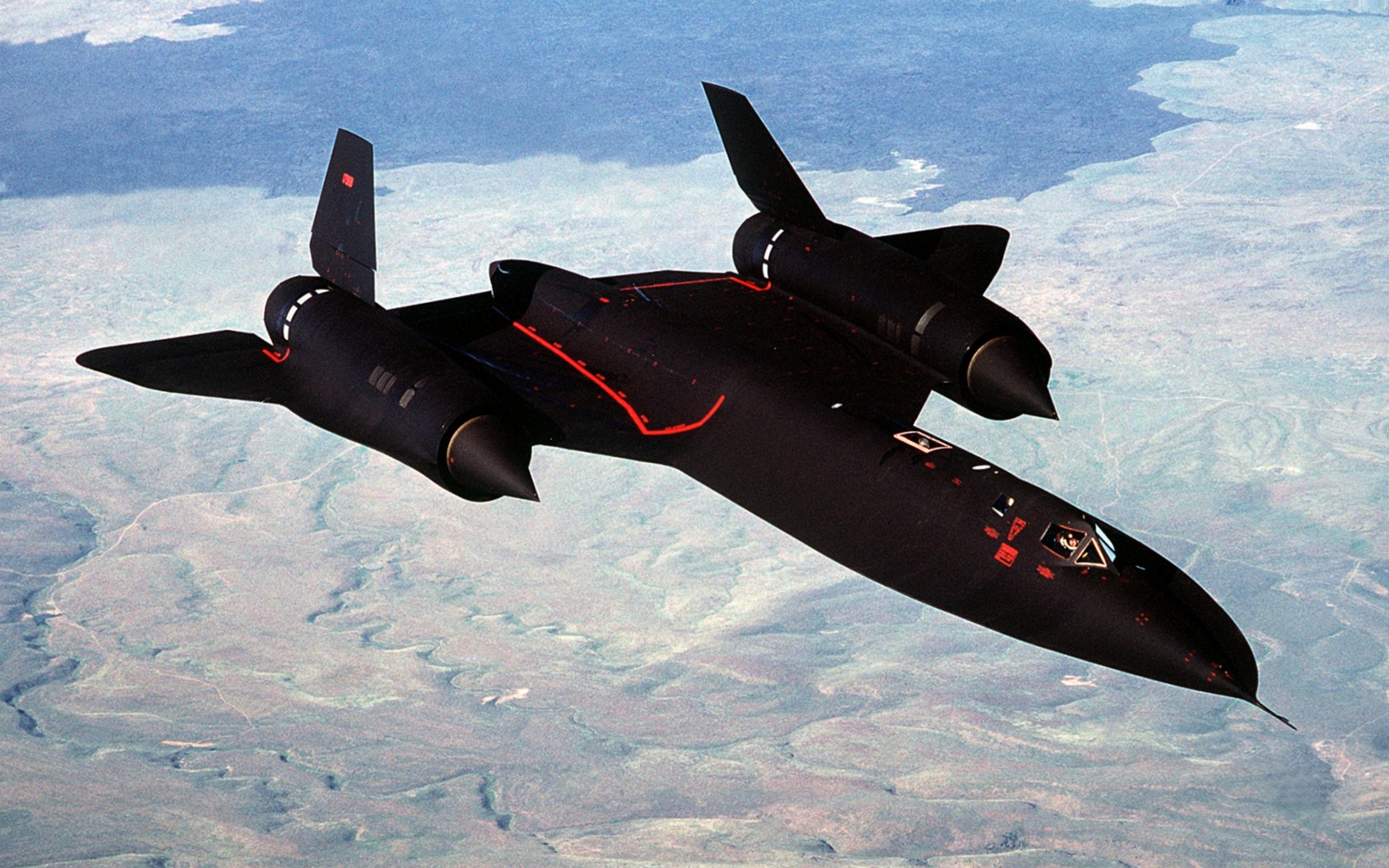 Military Lockheed Sr Blackbird Wallpaper