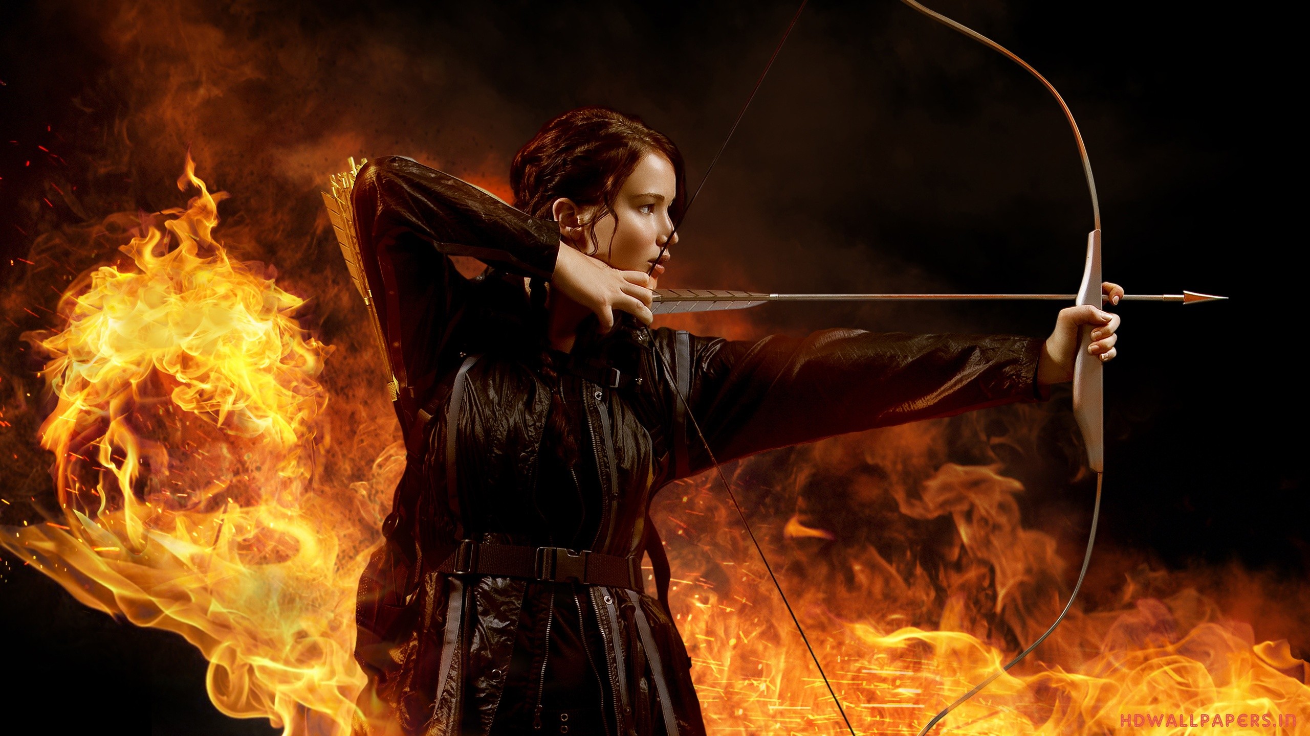 Hunger Games Bow And Arrow HD Wallpaper