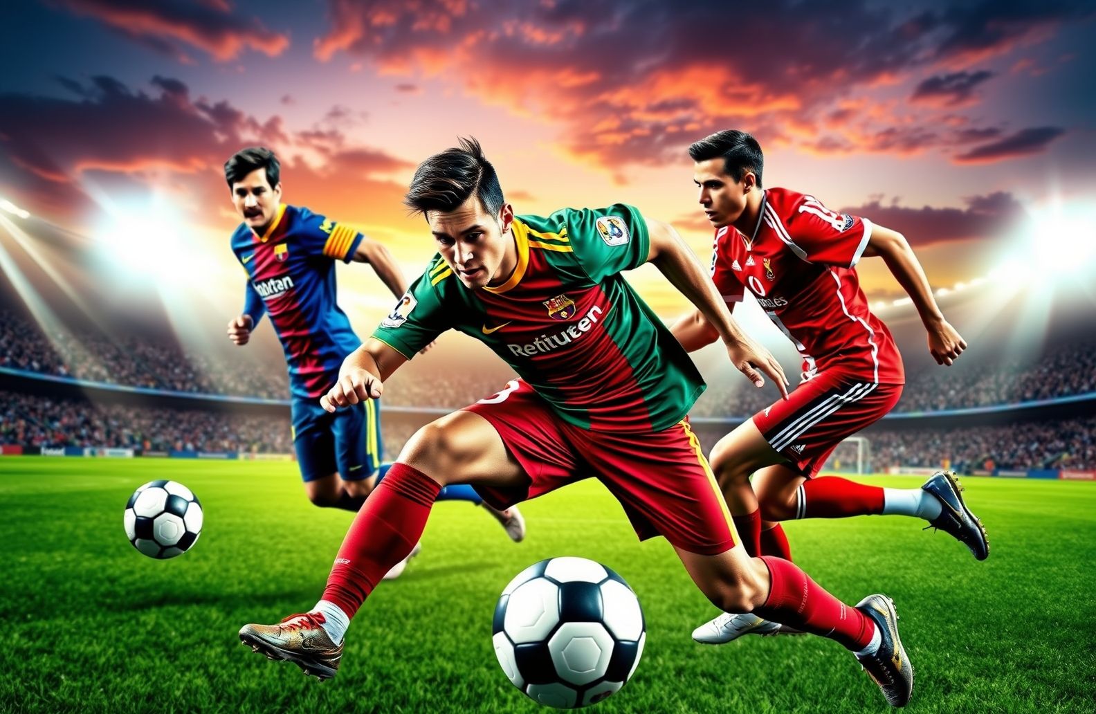 Messi Neymar Ronaldo Wallpaper