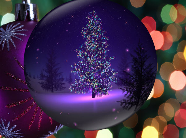 User Res Of Christmas Globe Animated Wallpaper