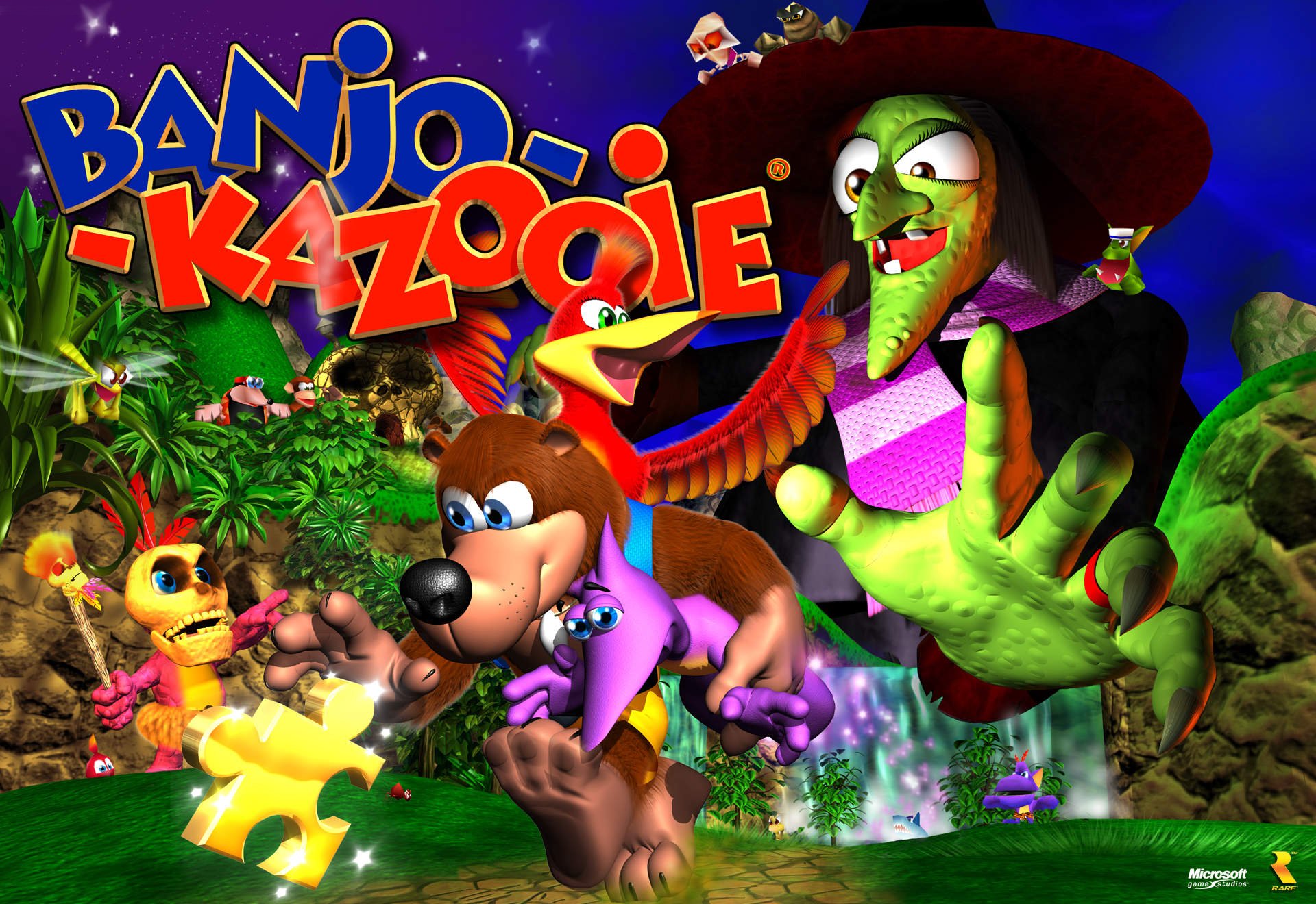 Banjo Kazooie HD Wallpaper Background Image