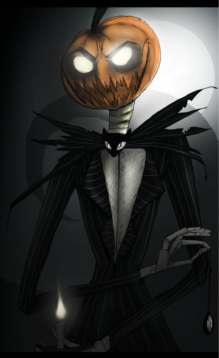 Jack Skellington The Pumpkin King By Drakitaa